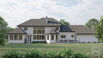 2 Story French Country House Plan | Kirkwood Manor