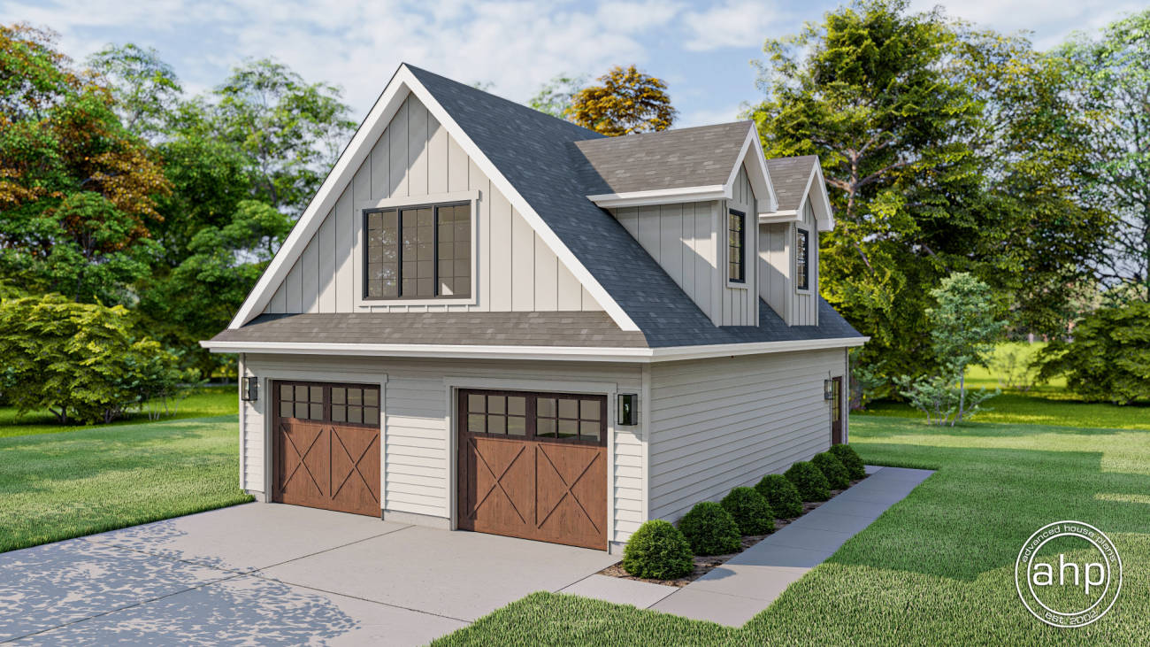 Craftsman Style Garage Plan | Harlan