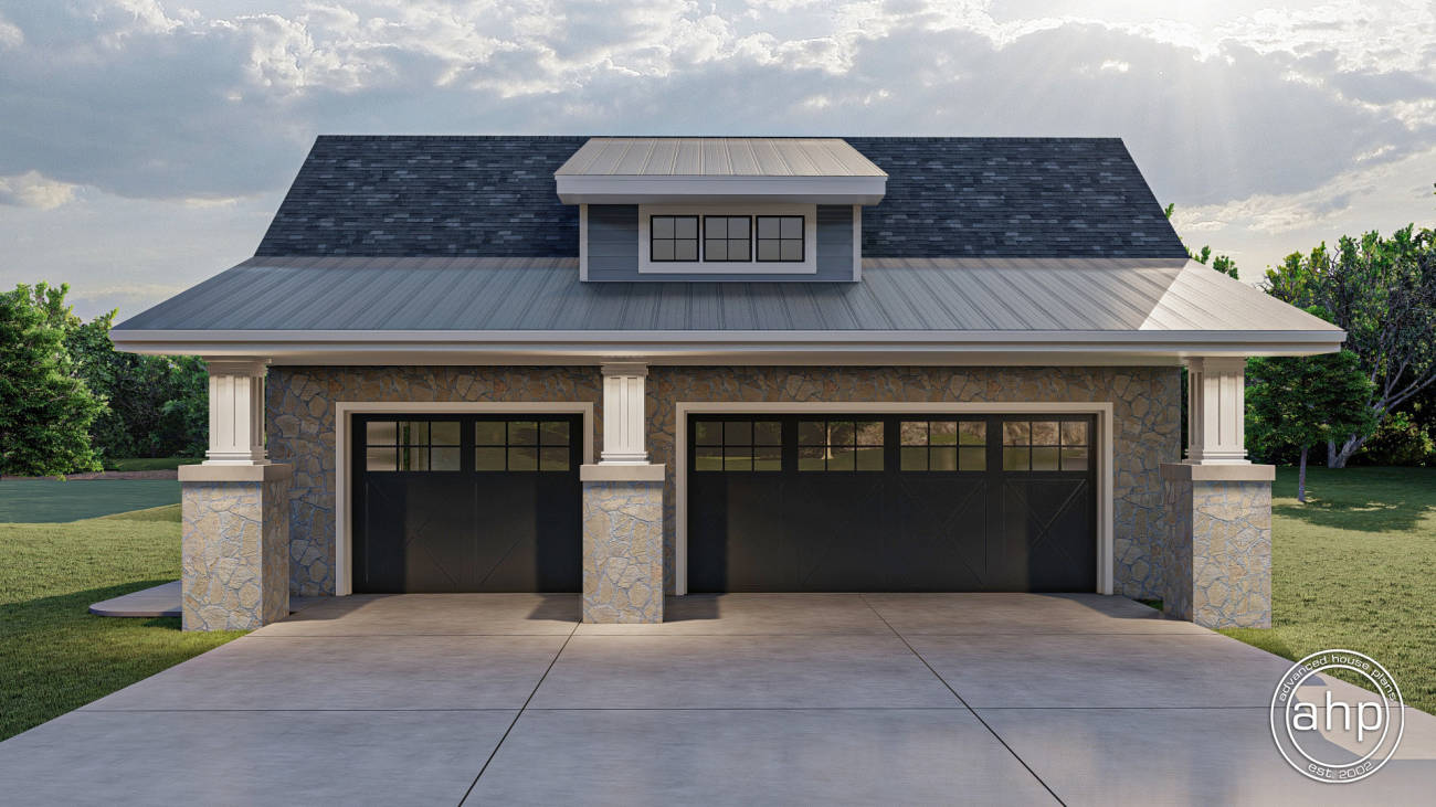 Craftsman Style Garage Plan | Sherman