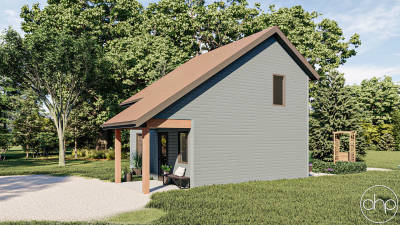 Modern Style Cabin Plan | Gray Lake