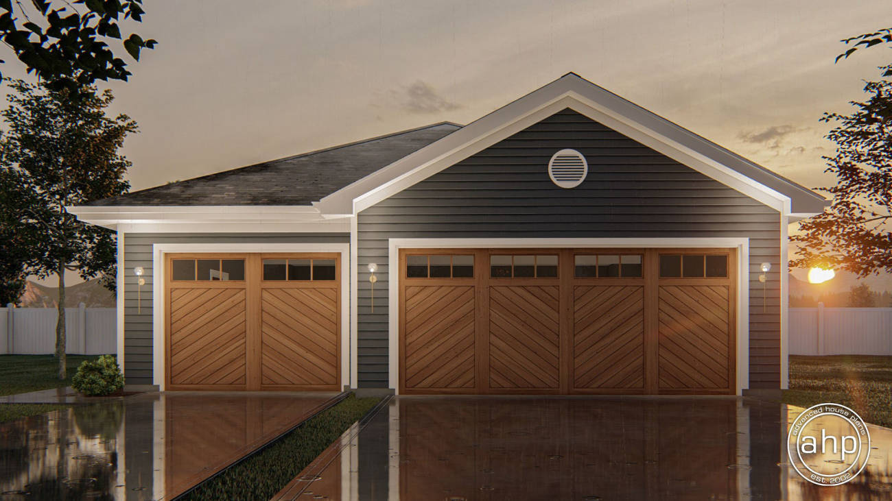 Traditional Style Garage Plan | Walker