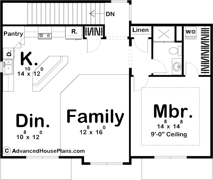 Traditional Style Apartment Garage | Ruby Grace