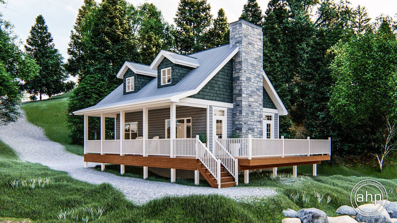 Cottage Style Cabin Plan | Frisco