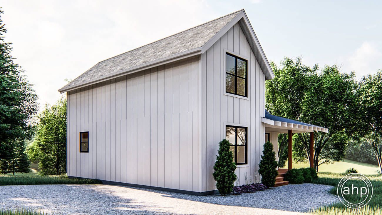 Modern Farmhouse Cabin Plan | Lilly