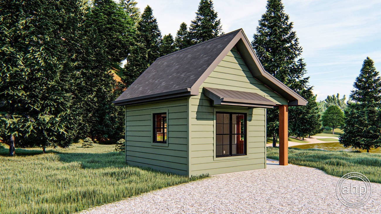 Cottage Style Cabin Plan