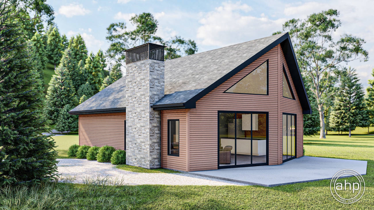 Modern Style Cabin Plan | Oxford