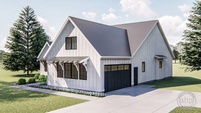 1 Story Modern Farmhouse Plan | Cherry Creek