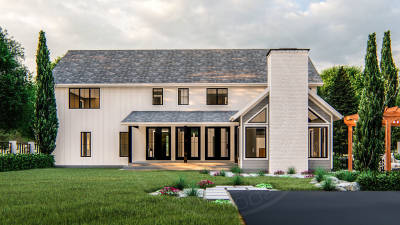 2 Story Modern Farmhouse Plan | Thousand Oaks