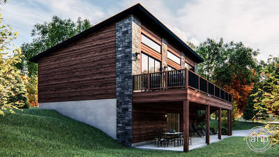 Modern Style Cabin Plan | Balenger