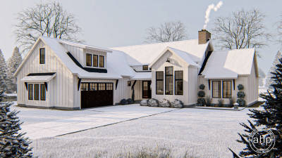 1 Story Modern Farmhouse Plan | Statesboro