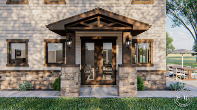 Craftsman Barndominium Plan | Table Rock