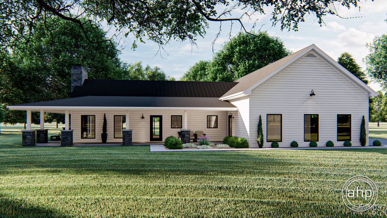 1 Story Barndominium Plan | Livingston