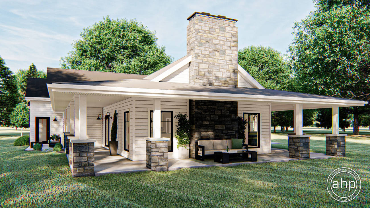 1 Story Barndominium Plan | Livingston