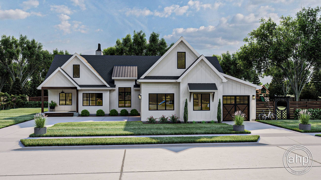 1 Story Modern Farmhouse Style Plan | Knoxville