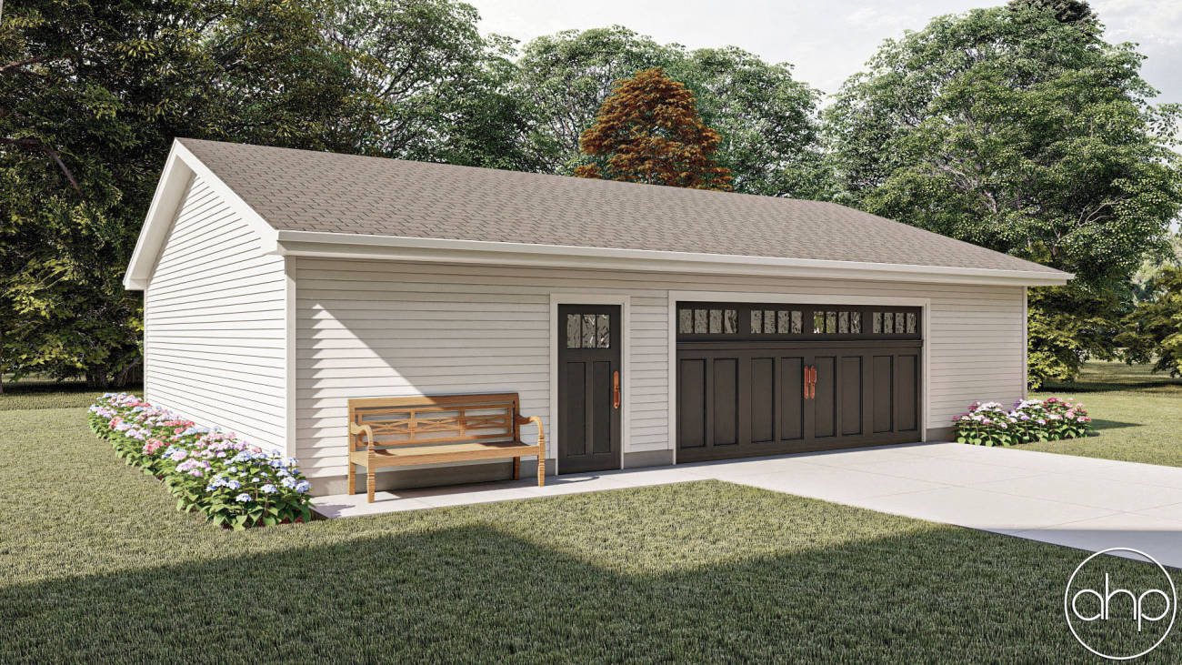 Traditional Style Garage Plan | Baldwin